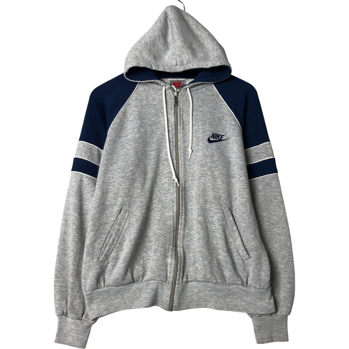 Vintage 90'S Nike Silver Tag Pullover Hoodie, Men's Size L unclear gray type Vintage Second Hand