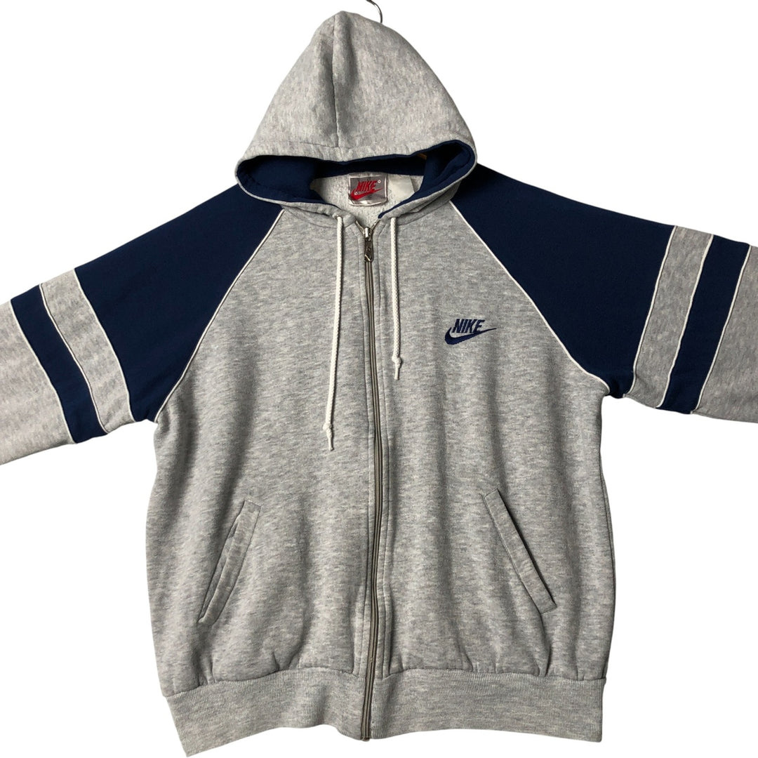 Vintage 90'S Nike Silver Tag Pullover Hoodie, Men's Size L unclear gray type Vintage Second Hand