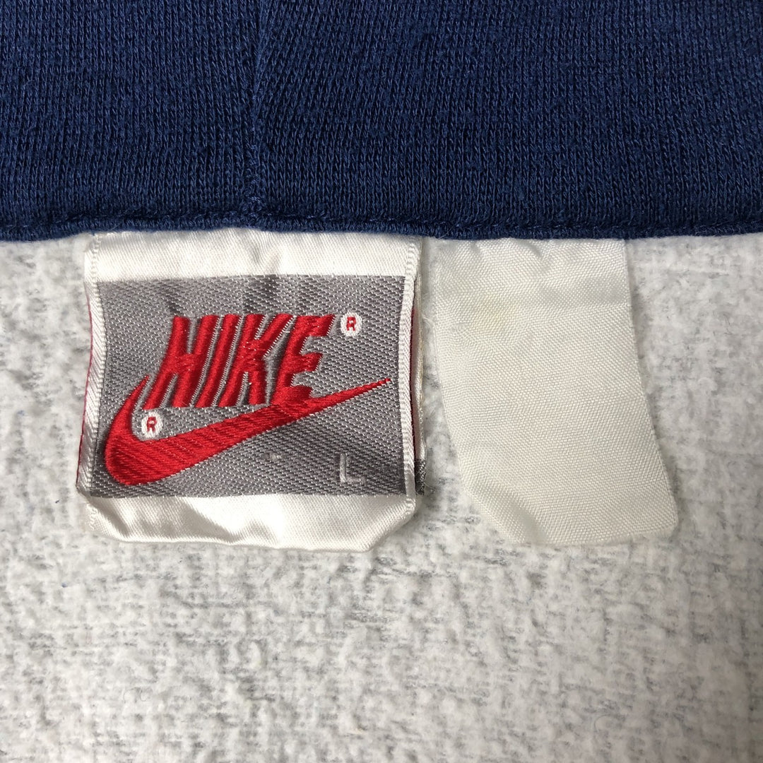 Vintage 90'S Nike Silver Tag Pullover Hoodie, Men's Size L unclear gray type Vintage Second Hand
