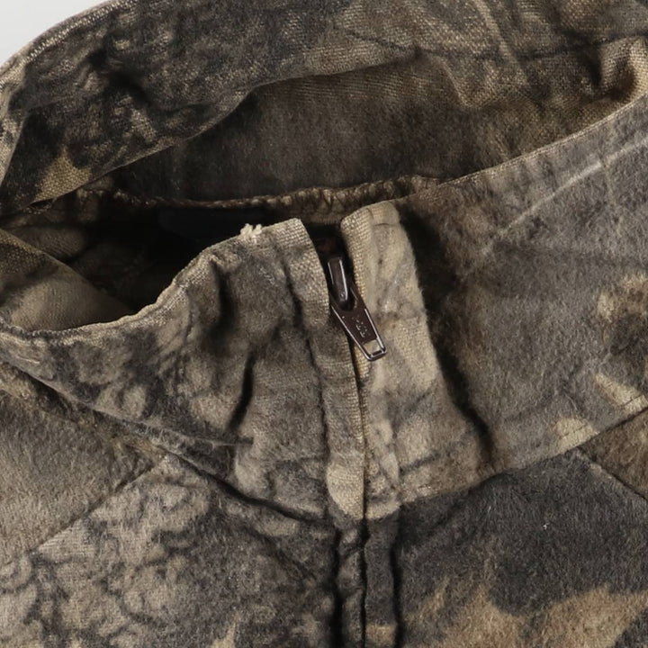 90'S Vintage Liberty Camouflage Pattern Realtree Camo Zip-Up Jacket, Men's XL unclear Beige type Vintage Second Hand