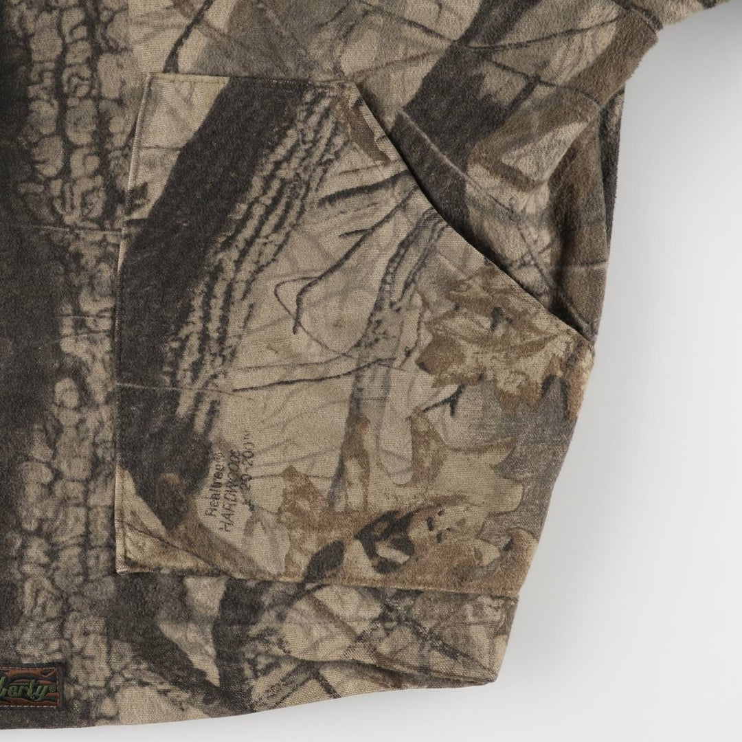 90'S Vintage Liberty Camouflage Pattern Realtree Camo Zip-Up Jacket, Men's XL unclear Beige type Vintage Second Hand