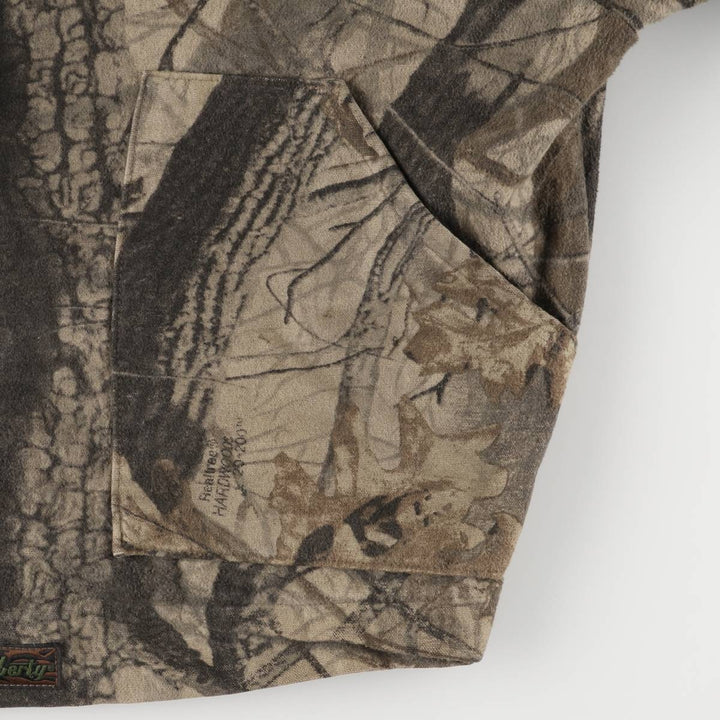 90'S Vintage Liberty Camouflage Pattern Realtree Camo Zip-Up Jacket, Men's XL unclear Beige type Vintage Second Hand