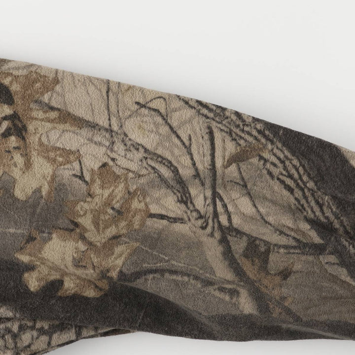 90'S Vintage Liberty Camouflage Pattern Realtree Camo Zip-Up Jacket, Men's XL unclear Beige type Vintage Second Hand