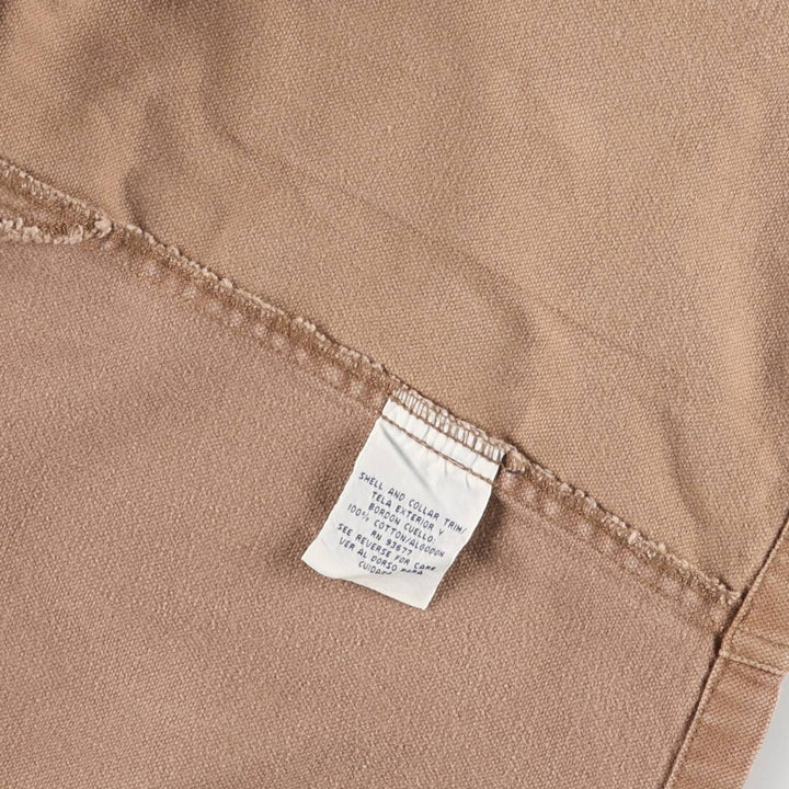 Vintage 90'S Arizona Michigan Chore Coat Duck Coverall, Men's XL unclear beige type brown Vintage Second Hand