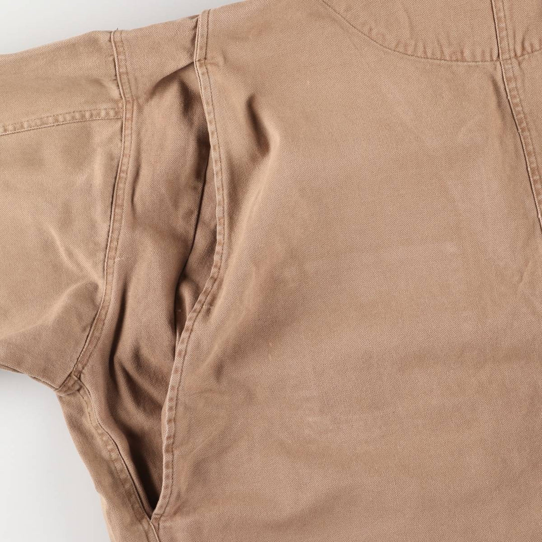 Vintage 90'S Arizona Michigan Chore Coat Duck Coverall, Men's XL unclear beige type brown Vintage Second Hand