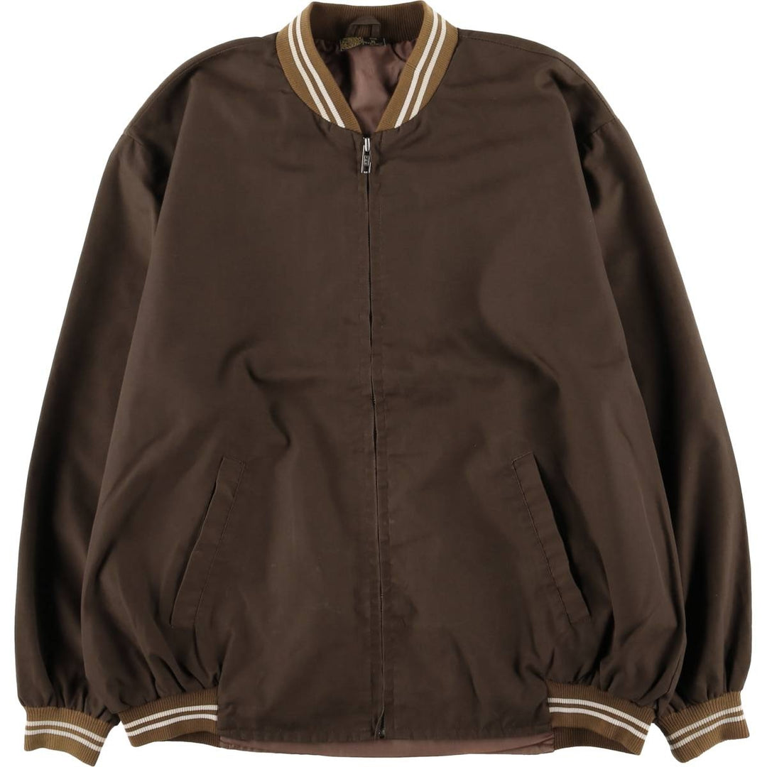 M3G Men's XL Vintage Blouson polyester brown type Vintage Second Hand