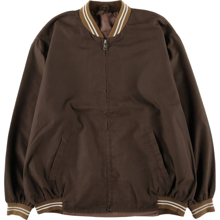 M3G Men's XL Vintage Blouson polyester brown type Vintage Second Hand