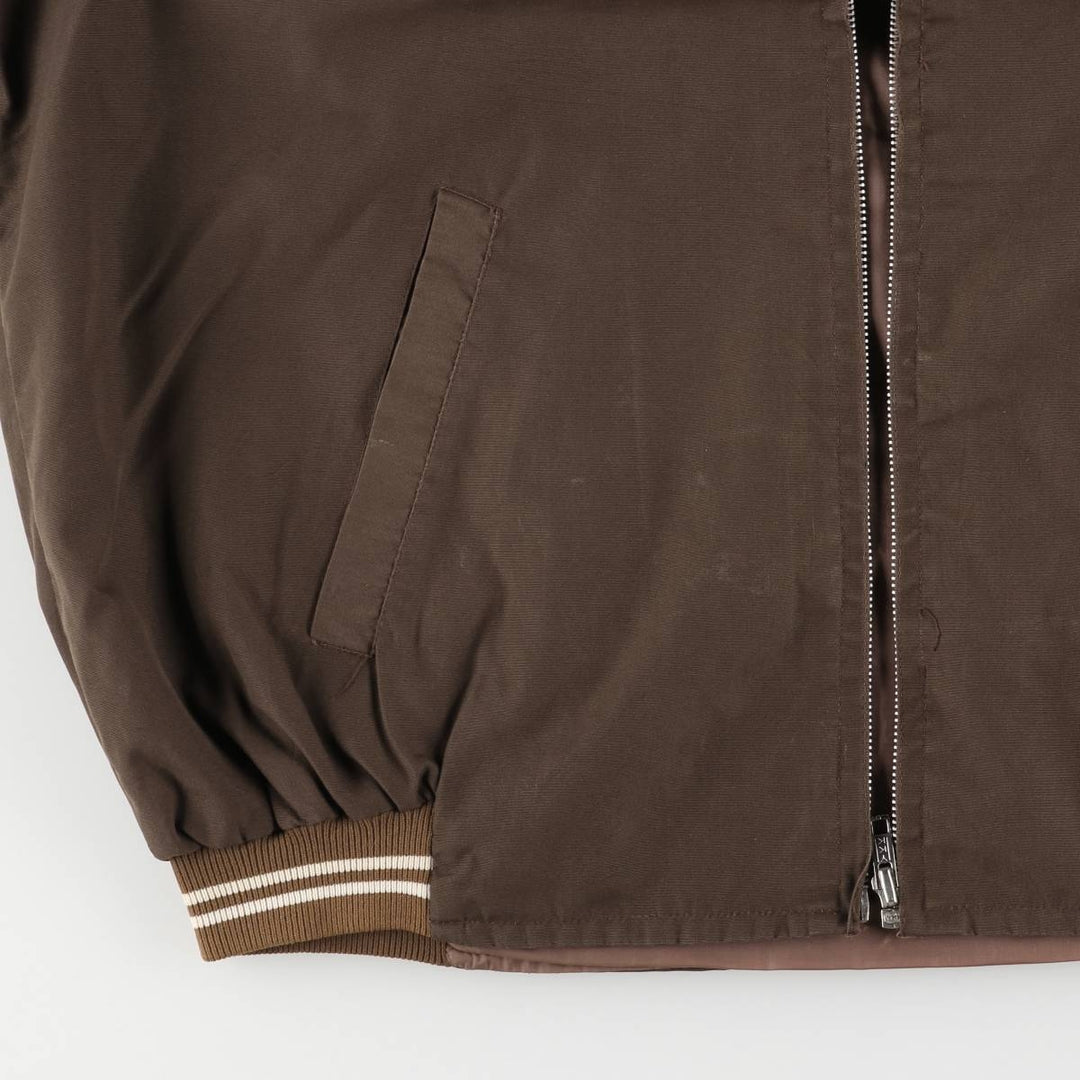 M3G Men's XL Vintage Blouson polyester brown type Vintage Second Hand