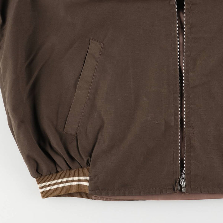 M3G Men's XL Vintage Blouson polyester brown type Vintage Second Hand