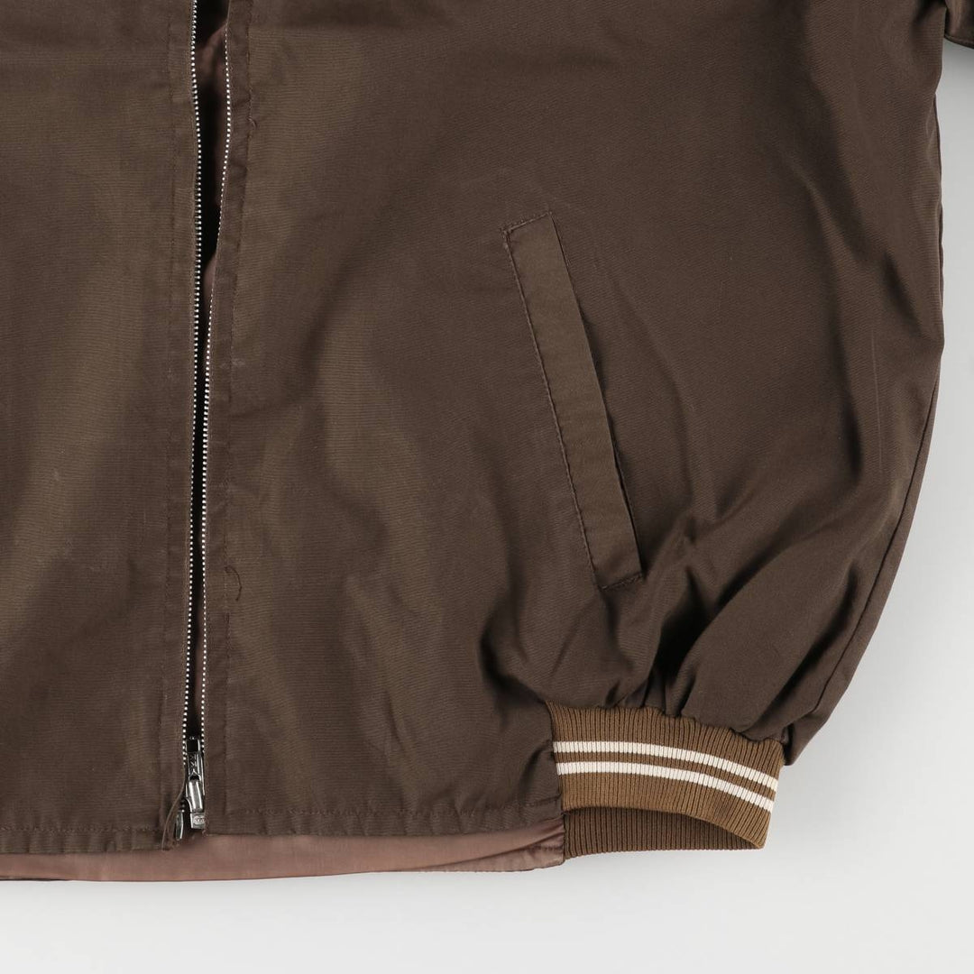 M3G Men's XL Vintage Blouson polyester brown type Vintage Second Hand