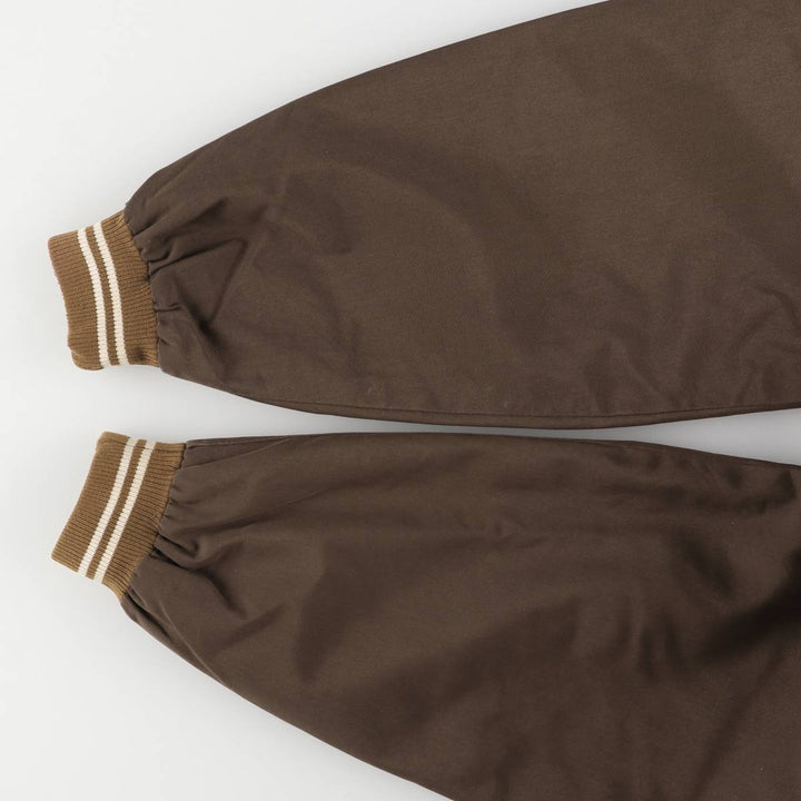 M3G Men's XL Vintage Blouson polyester brown type Vintage Second Hand