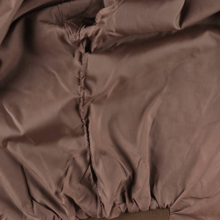 M3G Men's XL Vintage Blouson polyester brown type Vintage Second Hand