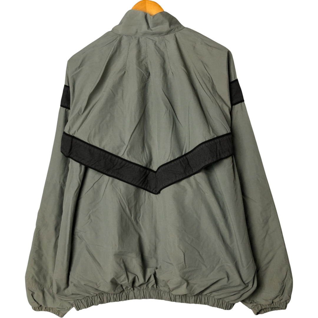 1990'S US Army IPFU Training Jacket, Nylon, Made in USA, X-LARGE-REGULAR, Men's XL Nylon gray type Vintage Second Hand