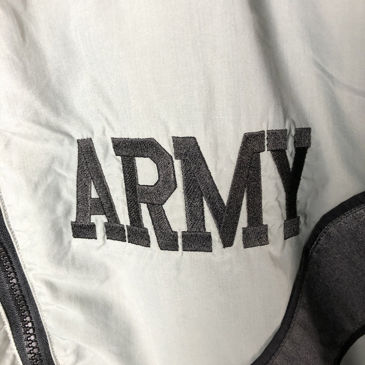 1990'S US Army IPFU Training Jacket, Nylon, Made in USA, X-LARGE-REGULAR, Men's XL Nylon gray type Vintage Second Hand