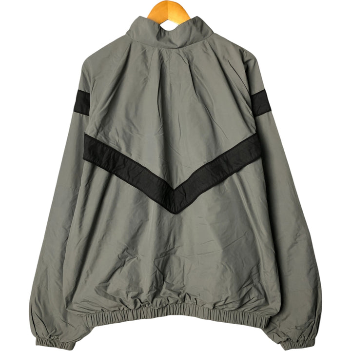 Authentic US Army PFU training jacket from the 2000s, made in the USA, X-LARGE REGULAR, equivalent to a men's XL. Nylon gray type Vintage Second Hand