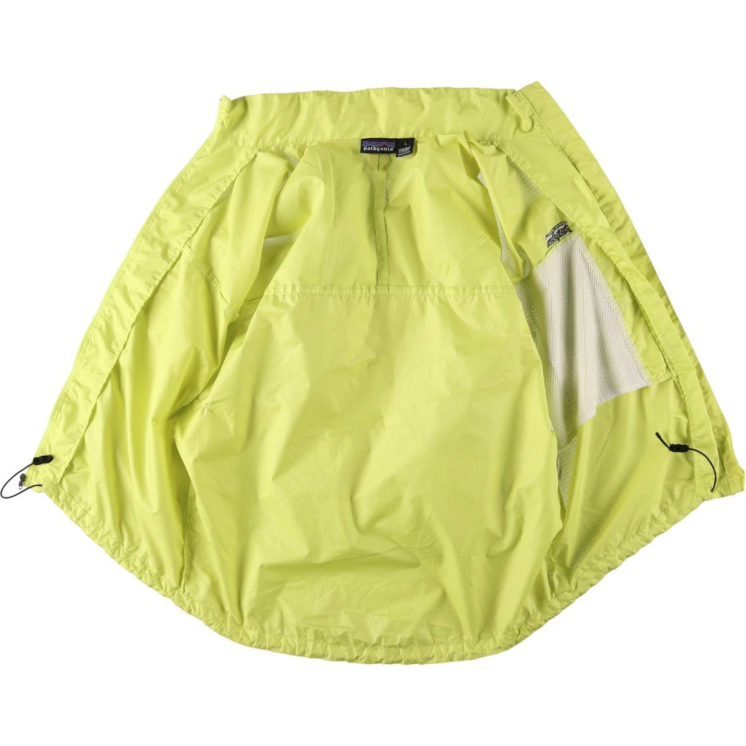 2000'S Patagonia 24103FA00 Ripstop Windbreaker, Men's Size L polyester yellow type Vintage Second Hand