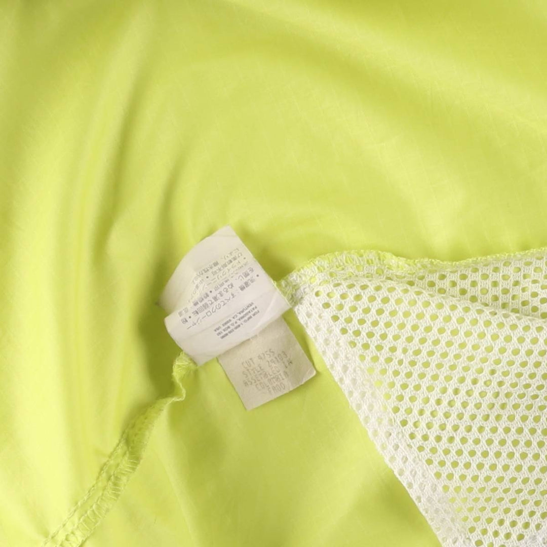 2000'S Patagonia 24103FA00 Ripstop Windbreaker, Men's Size L polyester yellow type Vintage Second Hand