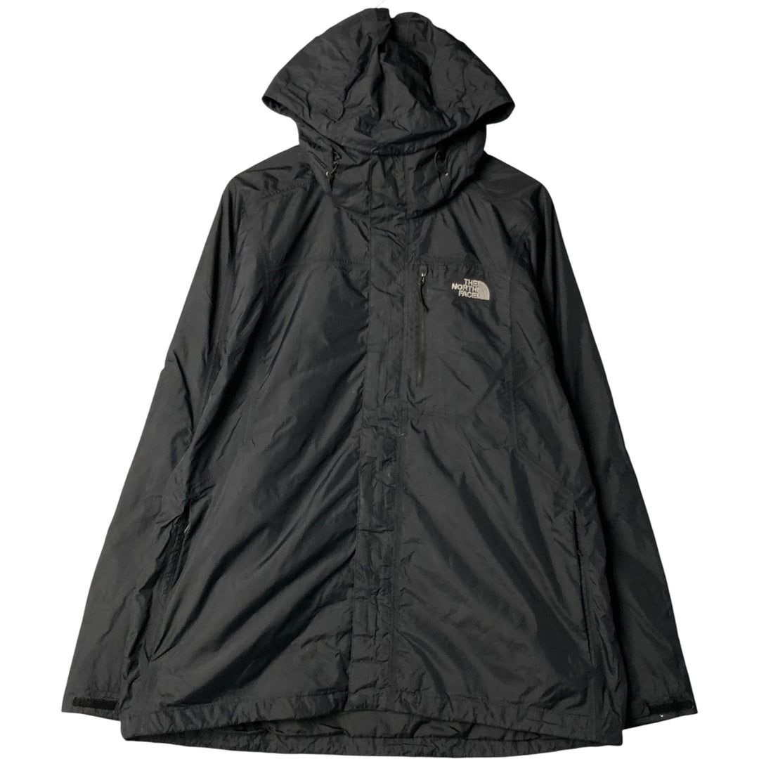 The North Face Hyvent Ripstop Mountain Parka, Shell Jacket, Men's XL Nylon black type Vintage Second Hand