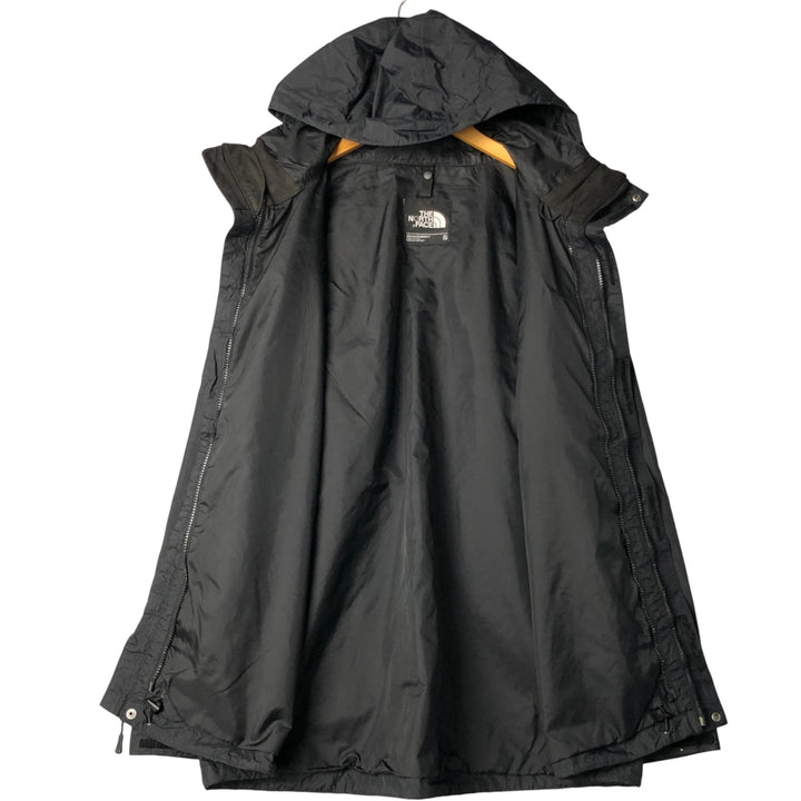 The North Face Hyvent Ripstop Mountain Parka, Shell Jacket, Men's XL Nylon black type Vintage Second Hand