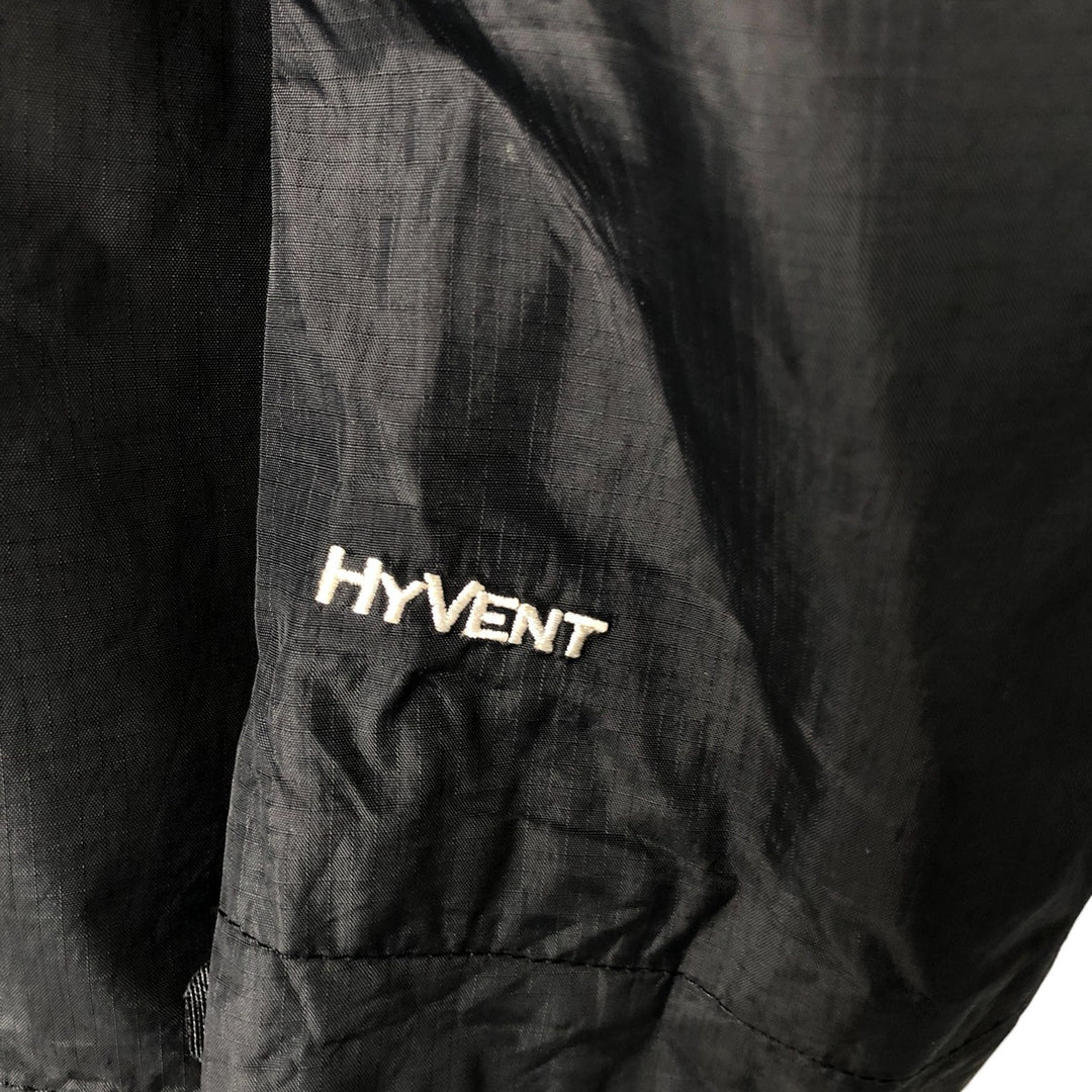 The North Face Hyvent Ripstop Mountain Parka, Shell Jacket, Men's XL Nylon black type Vintage Second Hand
