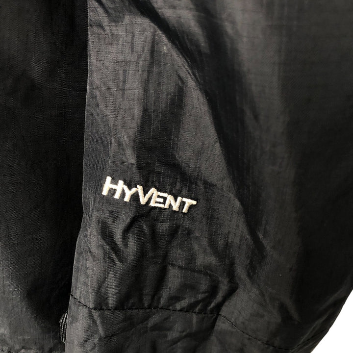 The North Face Hyvent Ripstop Mountain Parka, Shell Jacket, Men's XL Nylon black type Vintage Second Hand