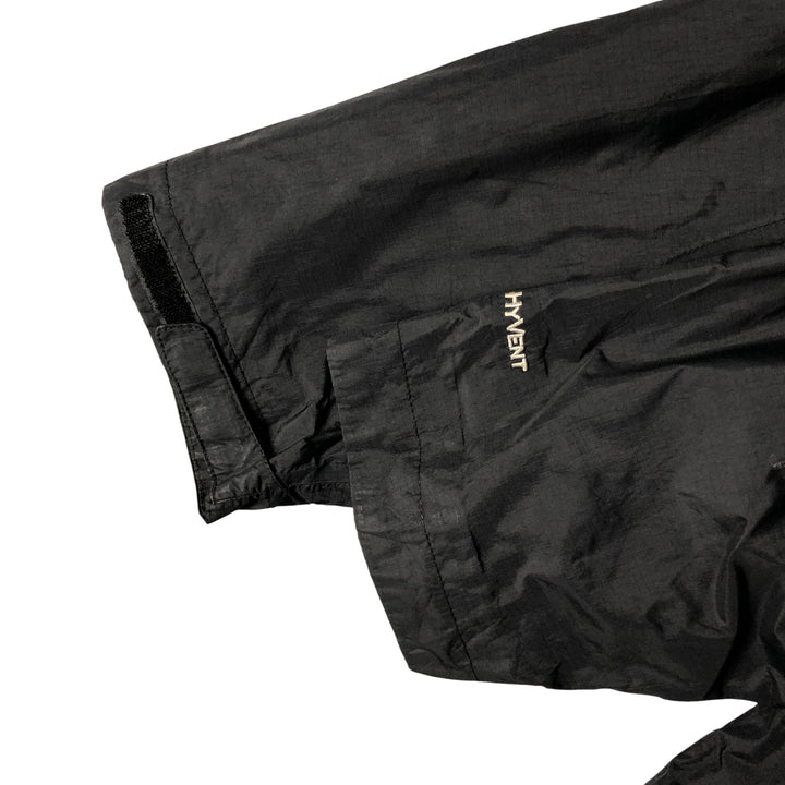 The North Face Hyvent Ripstop Mountain Parka, Shell Jacket, Men's XL Nylon black type Vintage Second Hand