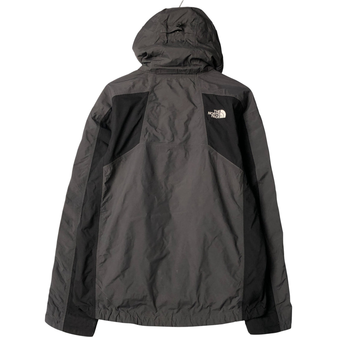 THE NORTH FACE HYVENT Mountain Parka Shell Jacket Men's M size Nylon gray type Vintage Second Hand