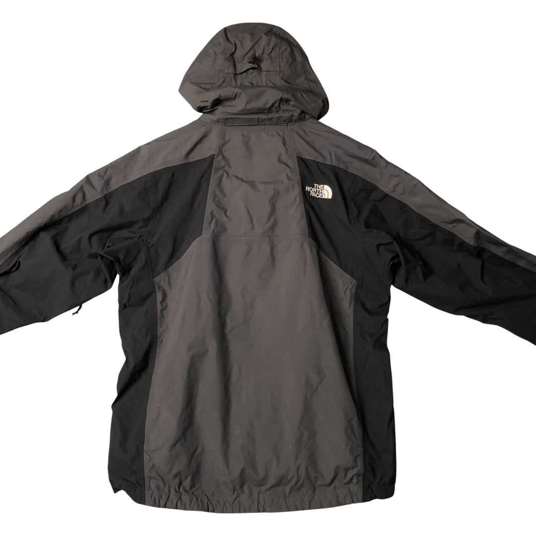 THE NORTH FACE HYVENT Mountain Parka Shell Jacket Men's M size Nylon gray type Vintage Second Hand