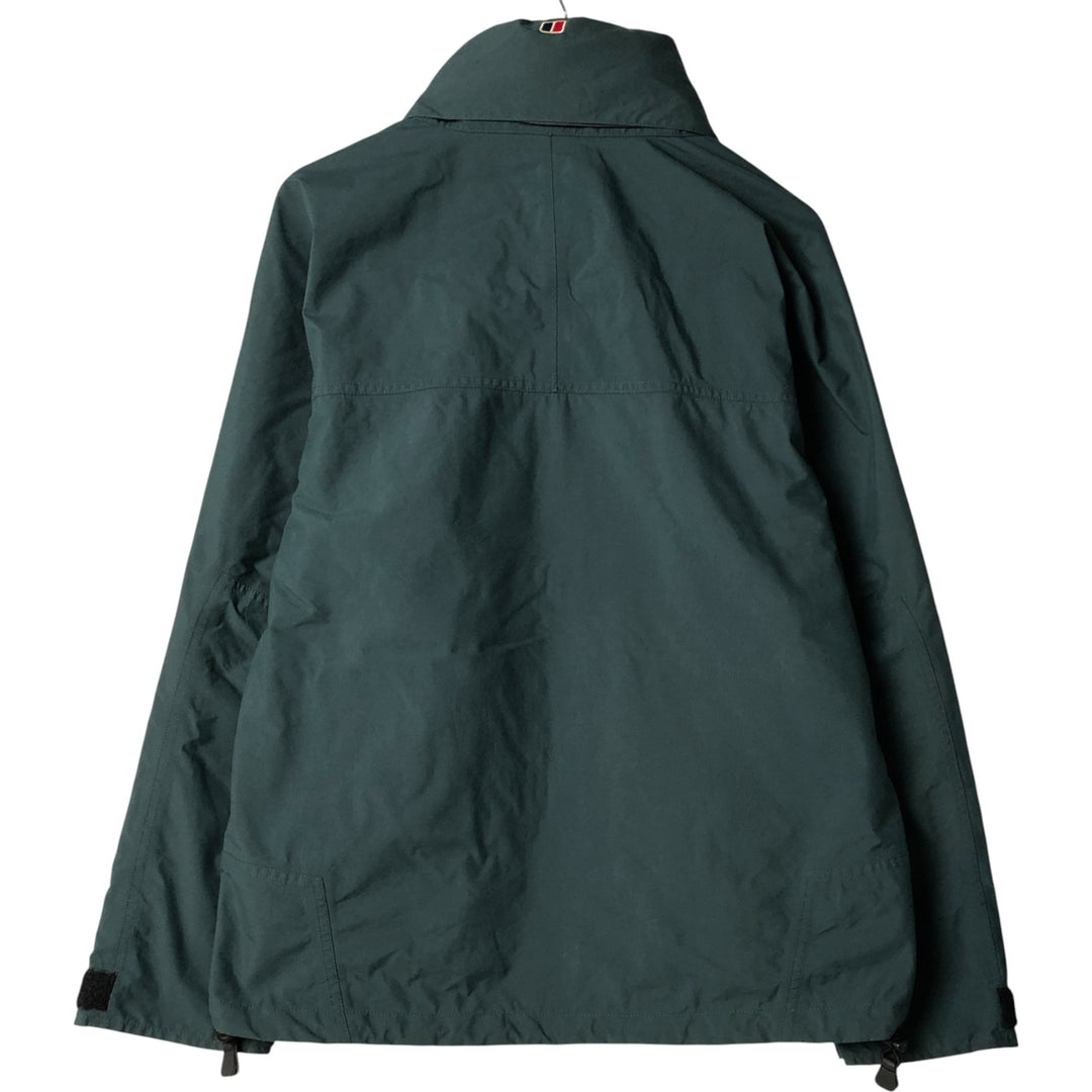 Berghaus GORE-TEX Mountain Jacket, Shell Jacket, Men's Size M Nylon (Gore-Tex) Green type dark green Vintage Second Hand