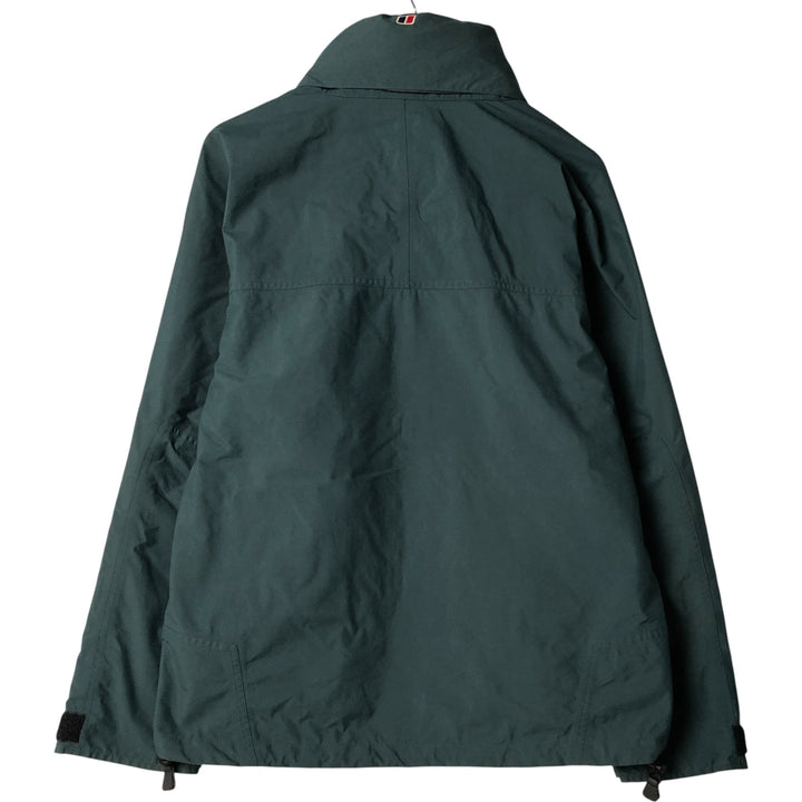 Berghaus GORE-TEX Mountain Jacket, Shell Jacket, Men's Size M Nylon (Gore-Tex) Green type dark green Vintage Second Hand