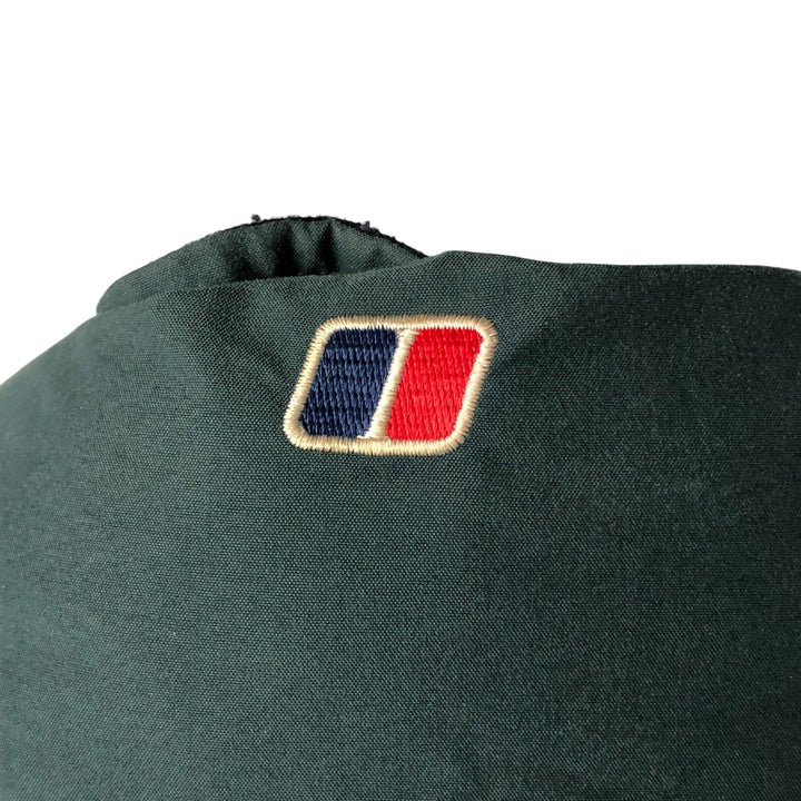 Berghaus GORE-TEX Mountain Jacket, Shell Jacket, Men's Size M Nylon (Gore-Tex) Green type dark green Vintage Second Hand