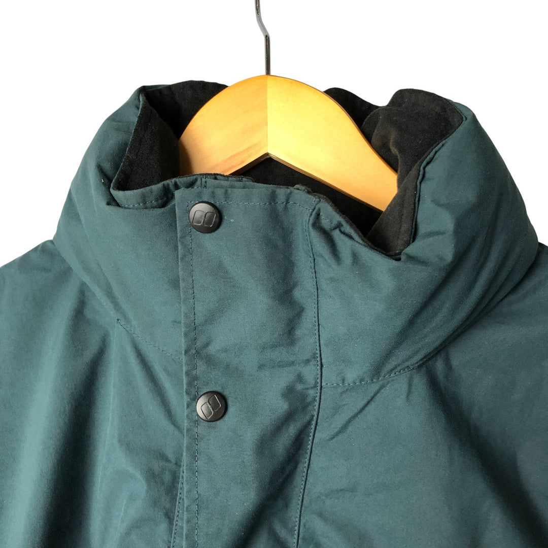 Berghaus GORE-TEX Mountain Jacket, Shell Jacket, Men's Size M Nylon (Gore-Tex) Green type dark green Vintage Second Hand