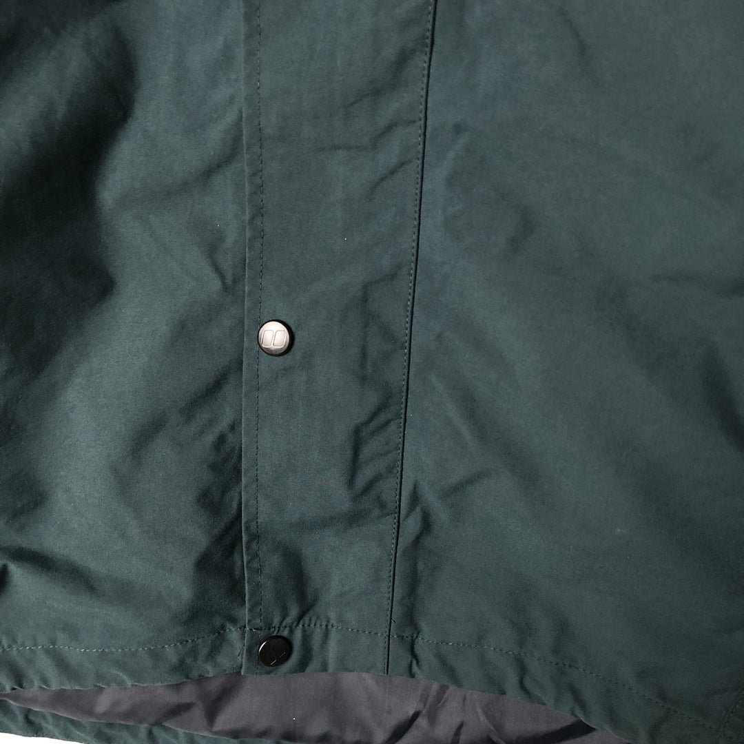 Berghaus GORE-TEX Mountain Jacket, Shell Jacket, Men's Size M Nylon (Gore-Tex) Green type dark green Vintage Second Hand