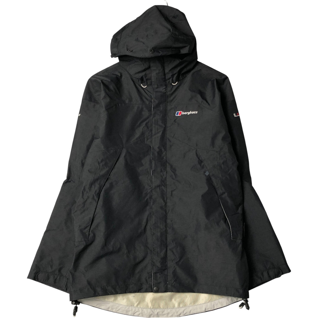 Berghaus EXTREM GORE-TEX Mountain Parka Shell Jacket, Men's Size Small Nylon (Gore-Tex) black type Vintage Second Hand