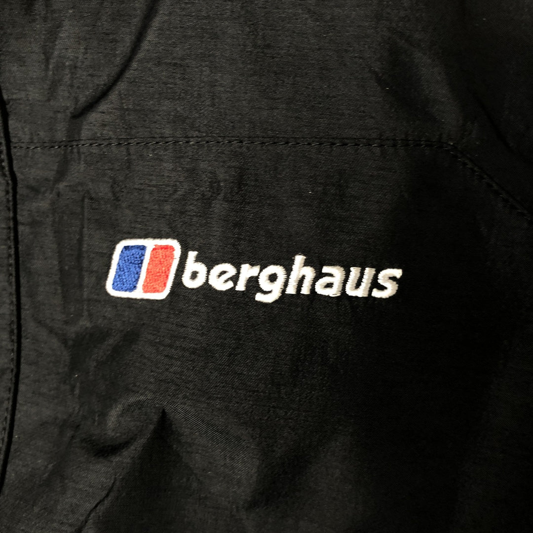 Berghaus EXTREM GORE-TEX Mountain Parka Shell Jacket, Men's Size Small Nylon (Gore-Tex) black type Vintage Second Hand