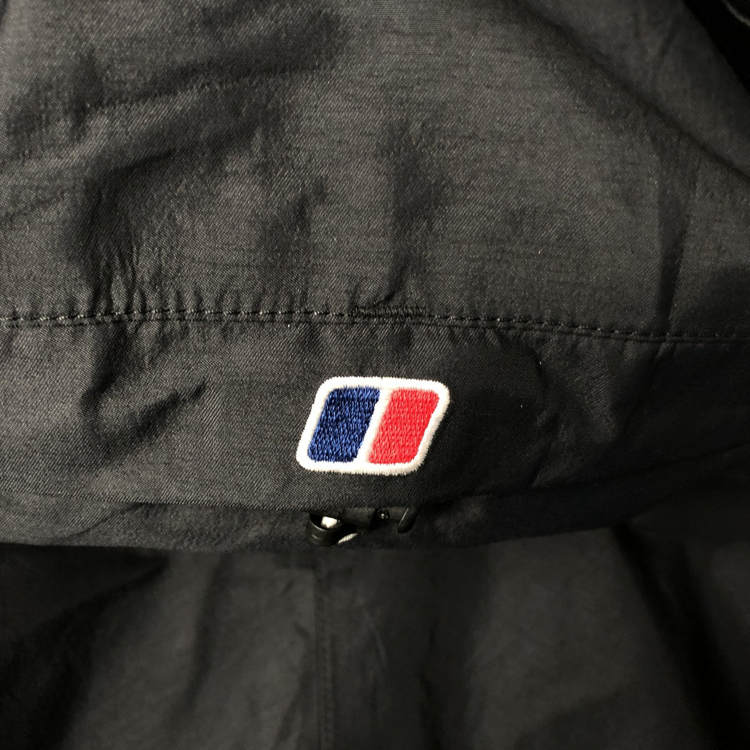 Berghaus EXTREM GORE-TEX Mountain Parka Shell Jacket, Men's Size Small Nylon (Gore-Tex) black type Vintage Second Hand
