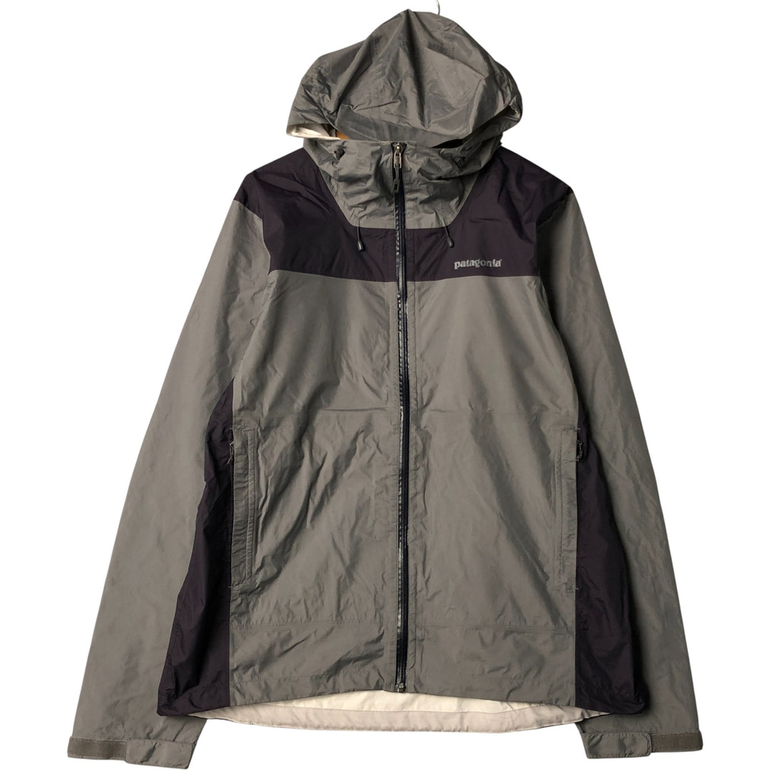 Patagonia Torrentshell Plus Jacket (84935FA13), Ripstop Nylon Parka, Men's Size L Nylon gray type Vintage Second Hand