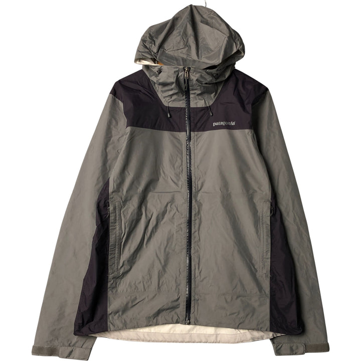 Patagonia Torrentshell Plus Jacket (84935FA13), Ripstop Nylon Parka, Men's Size L Nylon gray type Vintage Second Hand