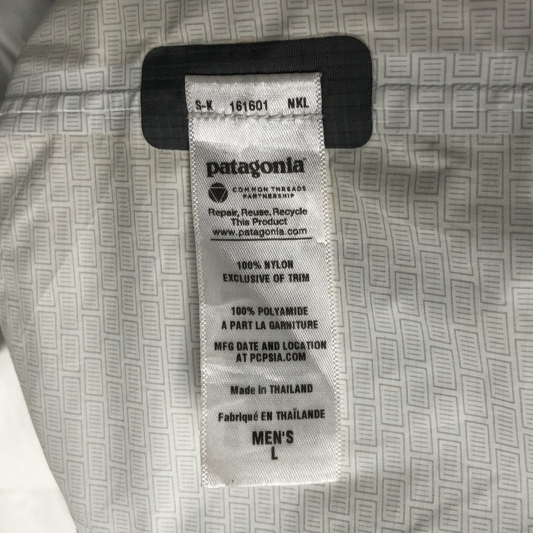 Patagonia Torrentshell Plus Jacket (84935FA13), Ripstop Nylon Parka, Men's Size L Nylon gray type Vintage Second Hand