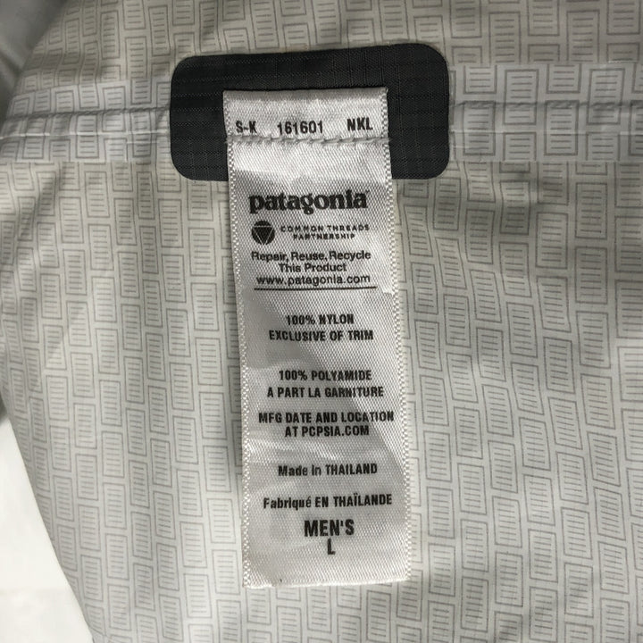 Patagonia Torrentshell Plus Jacket (84935FA13), Ripstop Nylon Parka, Men's Size L Nylon gray type Vintage Second Hand