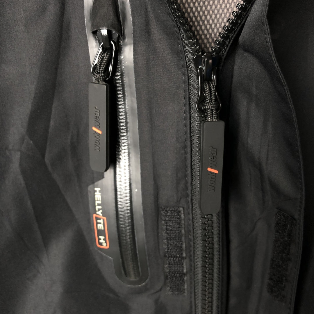 Helly Hansen HELLY TECH Mountain Jacket, Shell Jacket, Men's Size L polyester black type Vintage Second Hand