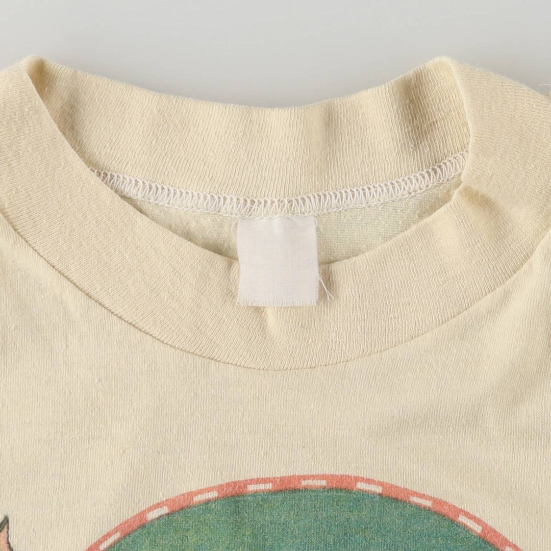 Vintage BOB DYLAN Animal Pattern Band T-Shirt, Women's Size XS unclear Beige type Vintage Second Hand