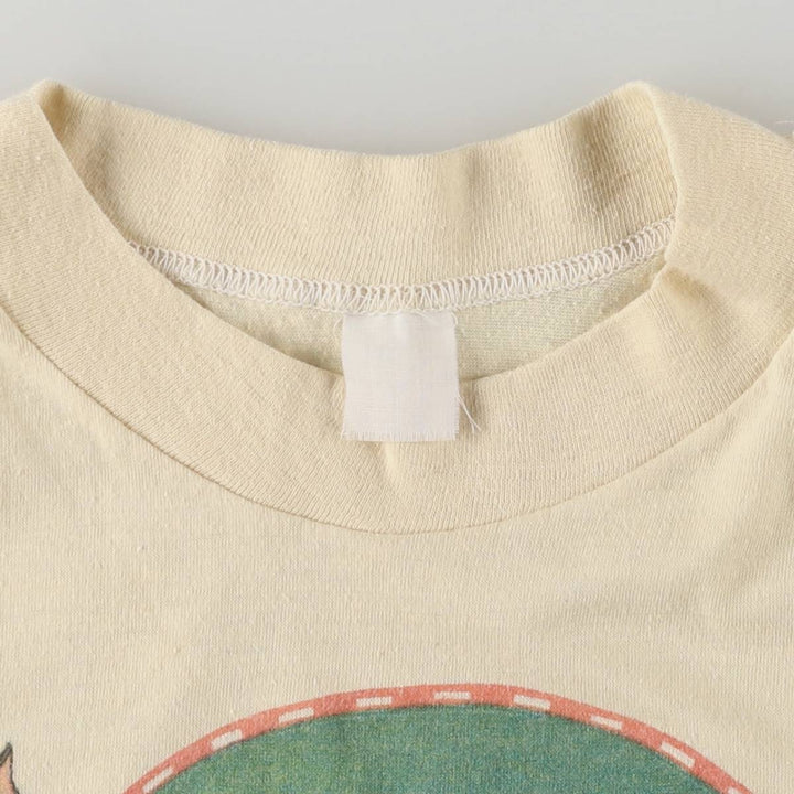 Vintage BOB DYLAN Animal Pattern Band T-Shirt, Women's Size XS unclear Beige type Vintage Second Hand