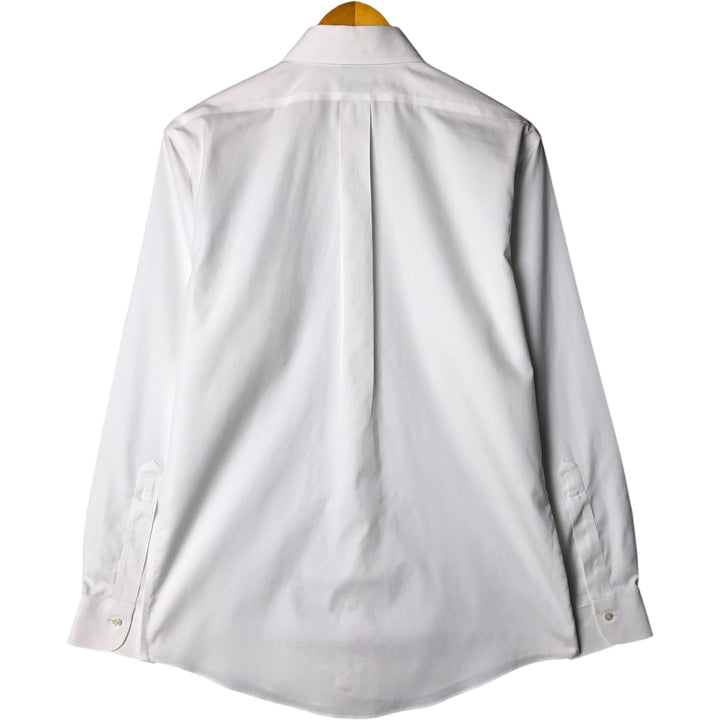 Brooks Brothers Est.1818 Long Sleeve Cotton Shirt, Men's Medium Supima Cotton white type Vintage Second Hand