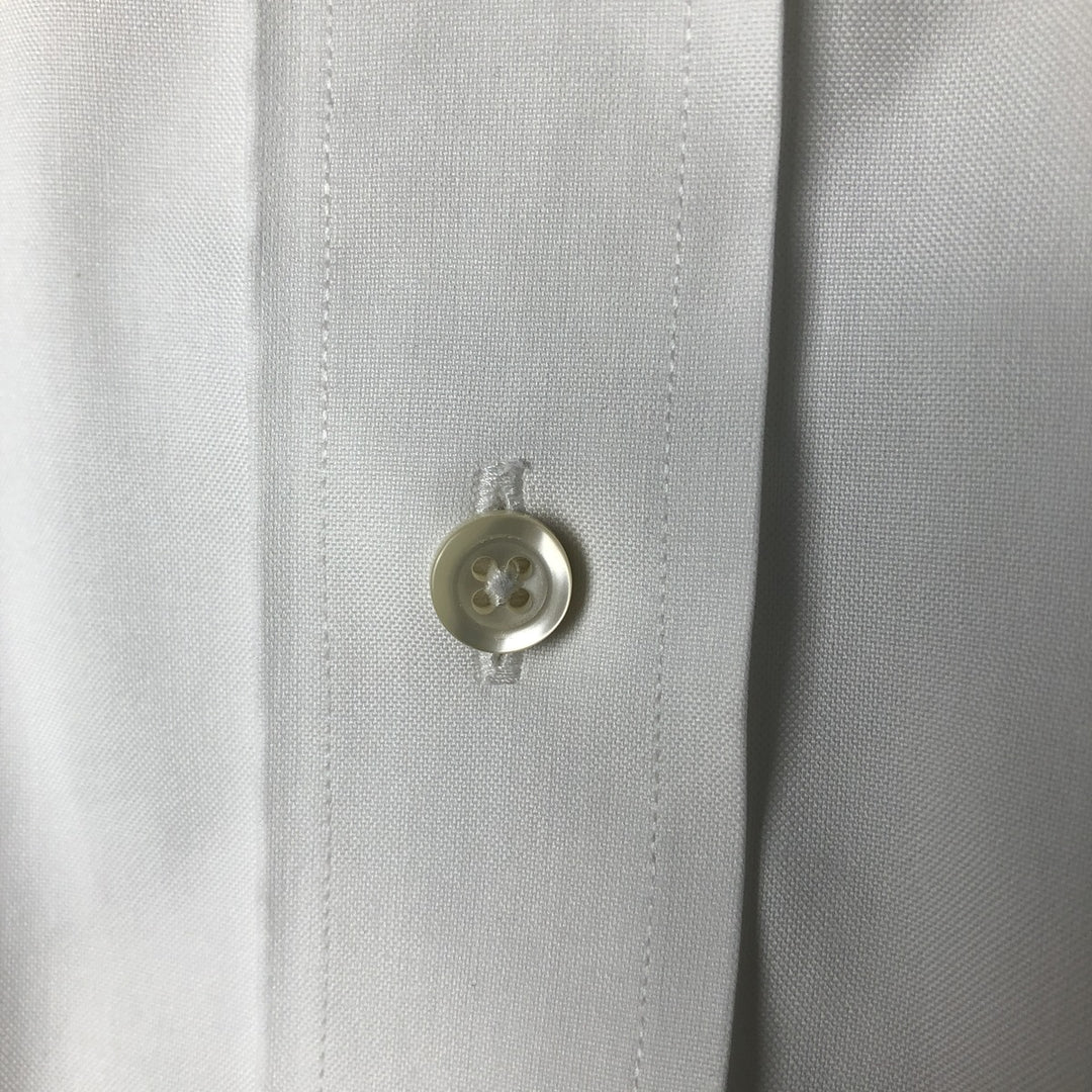 Brooks Brothers Est.1818 Long Sleeve Cotton Shirt, Men's Medium Supima Cotton white type Vintage Second Hand