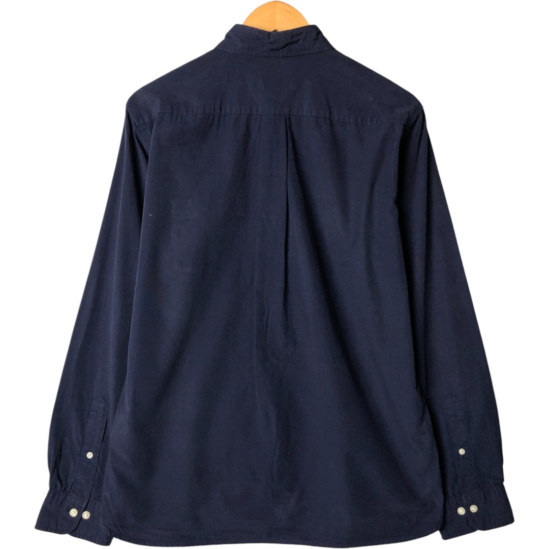 Brooks Brothers Red Fleece Long Sleeve Button-Down Shirt, Men's Size L cotton navy blue type Vintage Second Hand