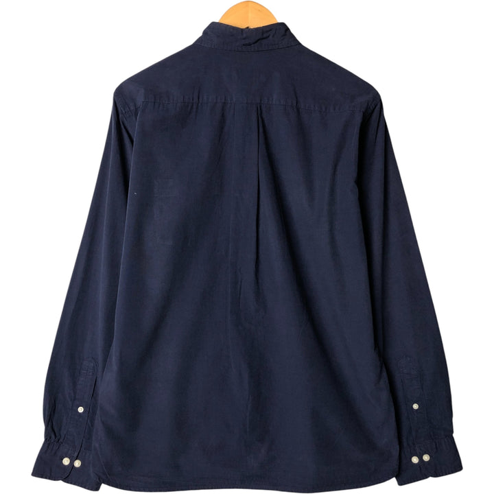 Brooks Brothers Red Fleece Long Sleeve Button-Down Shirt, Men's Size L cotton navy blue type Vintage Second Hand