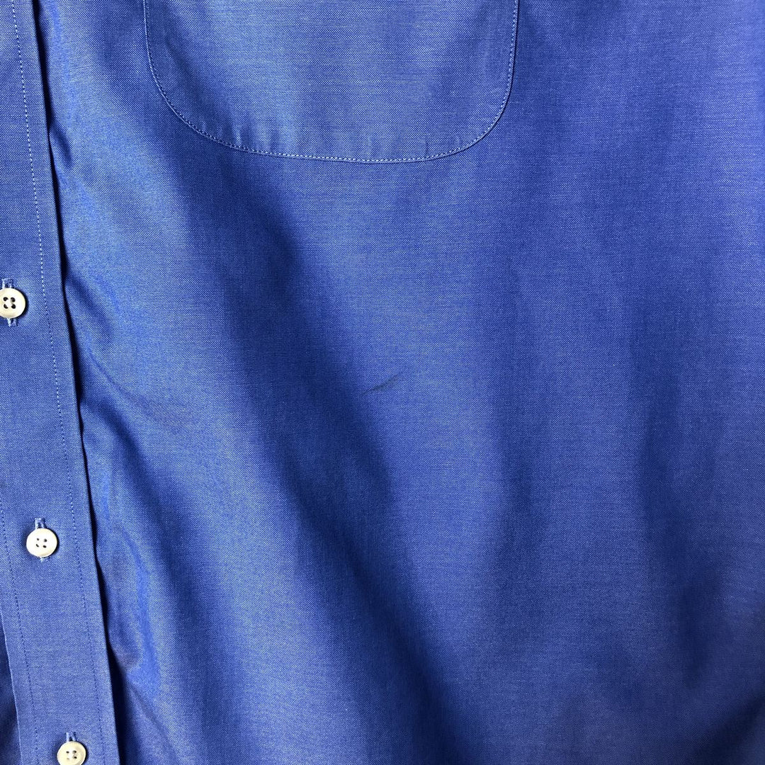 Brooks Brothers Est.1818 Long Sleeve Button-Down Shirt, Men's Size L cotton blue type Vintage Second Hand