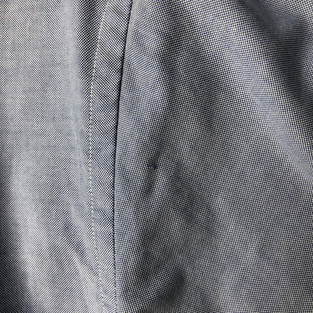 Vintage 80s-90'S Brooks Brothers 346 long-sleeved button-down shirt, Made in USA, Men's XL Supima Cotton Blue type light blue Vintage Second Hand