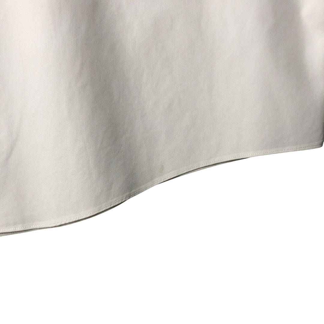Brooks Brothers Est.1818 Classic Long Sleeve Button-Down Shirt, Men's Size L Supima Cotton white type Vintage Second Hand